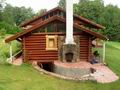 Усадьба площадью 140 кв.м. на берегу озера Шамукас в районе города Тракай. Литва