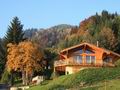 Шале, жилой площадью 190 кв.м., на склоне горы, в городе Виллар.  Швейцария