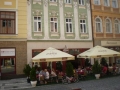 Дом с кондитерской и кафе в Теплице. Чехия