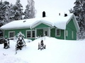 Готовый дом из элементов Älvsbyhus, построен в 2003 году, в хорошем, спокойном районе города Коувола. Финляндия
