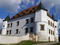Замок в стиле Ренессанс, в поселке Босковштейн, вблизи Зноймо.  Чехия