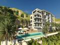Апартаменты, площадью от 51 до 139 кв.м., с видом на море и горы, в клубном жилом комплексе "Altezza Club", в Будве.  Черногория
