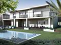Потрясающий новый дом, площадью 307 кв.м., на первой линии от моря, на курорте Кома-Руга (Coma-ruga). Испания