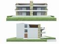 Строящийся дом на две семьи, общей площадью 350 кв.м. (175+175 кв.м.), с видом на море, в Баре (район Зеленый пояс). Черногория